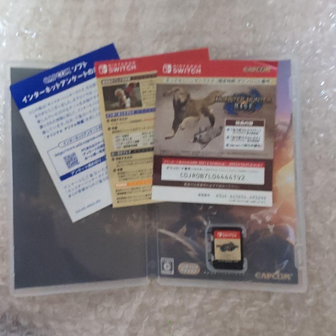 Nintendo Switch Lite グレー 本体 箱あり　モンハンライズ付