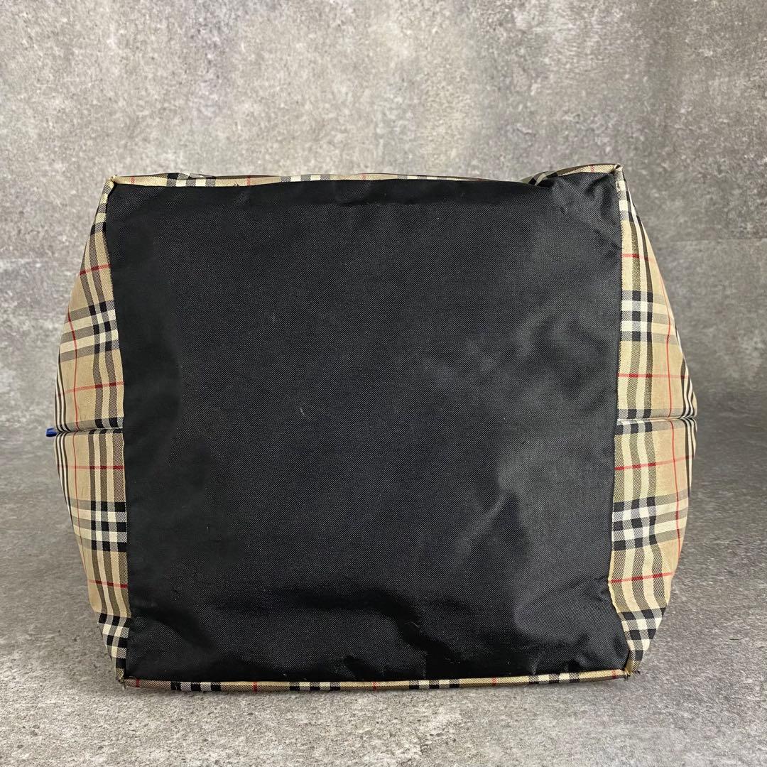 Burberry ブルーレーベル ノバチェック トートバッグ ハンドバッグ