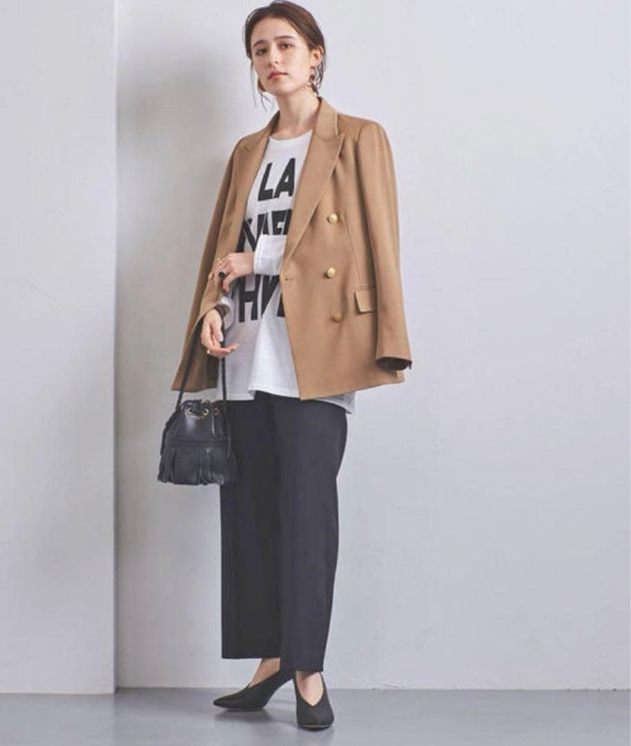 新品未使用☆ユナイテッドアローズ ダブルブレスト 金ボタン ベージュ