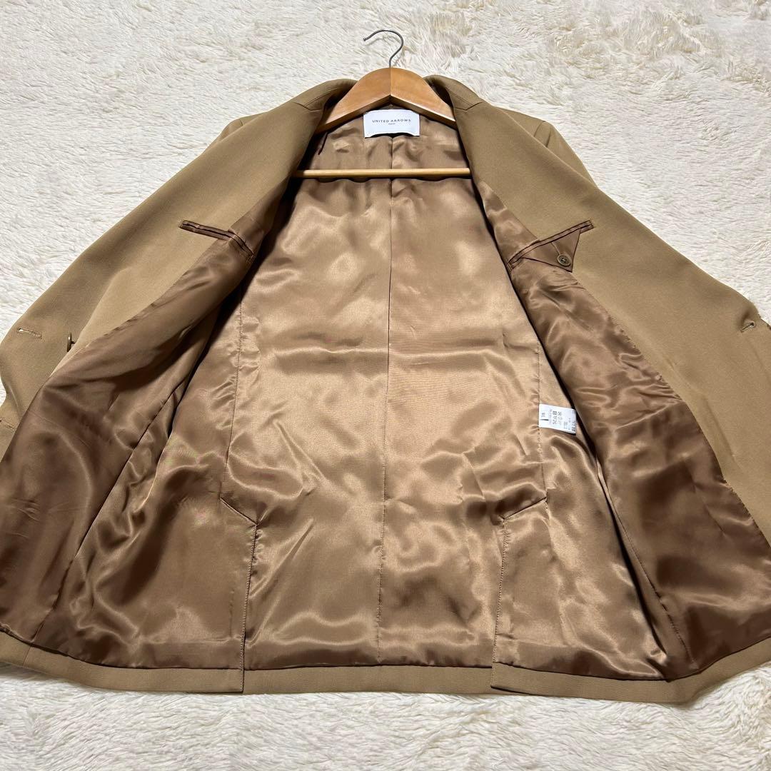新品未使用☆ユナイテッドアローズ ダブルブレスト 金ボタン ベージュ