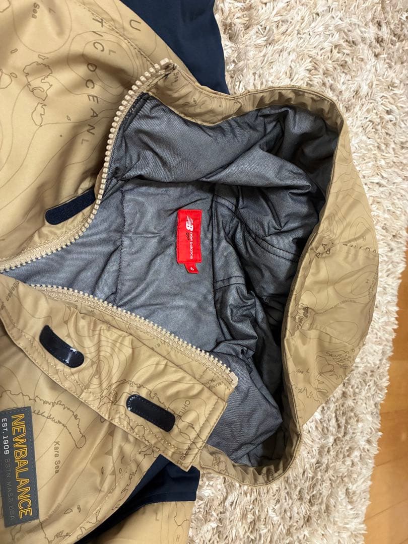 定価24,200円⛳️メンズLL ニューバランスゴルフ 2WAY中綿ブルゾン