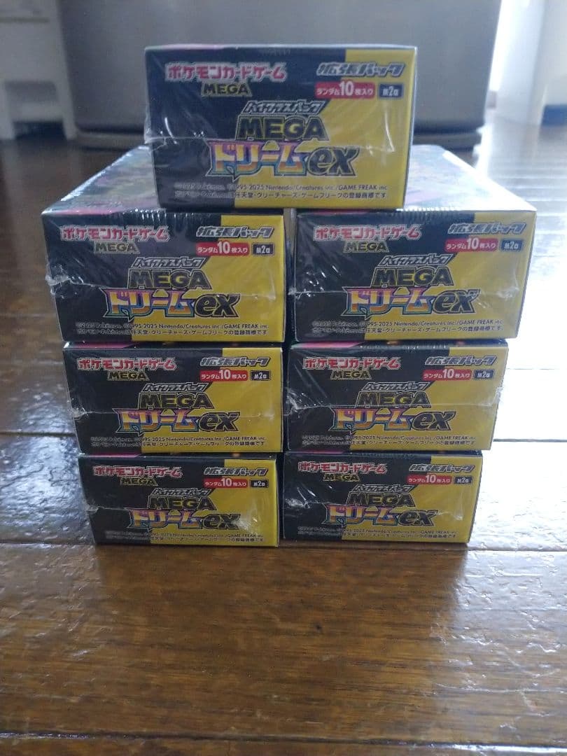 ポケモンカードメガドリームEX7ボックス