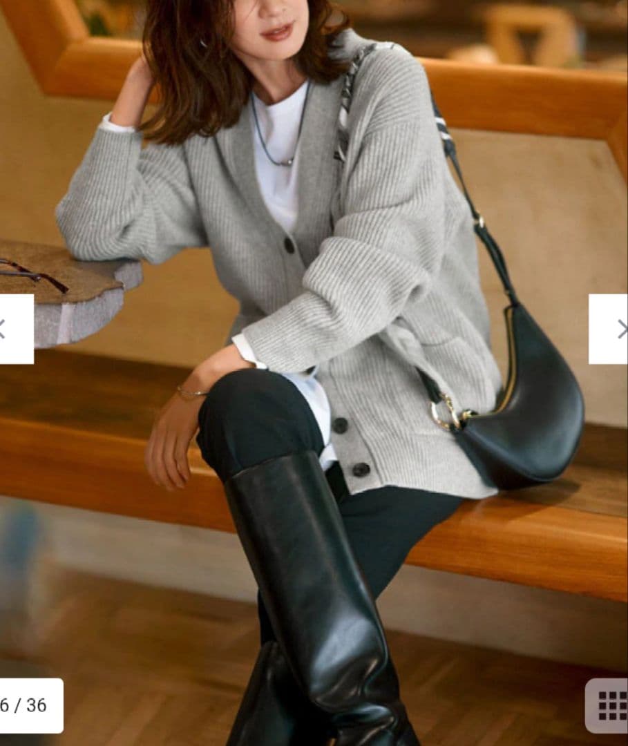 【Oggi2月号掲載/洗える】ウォームストレッチ テーパード パンツ