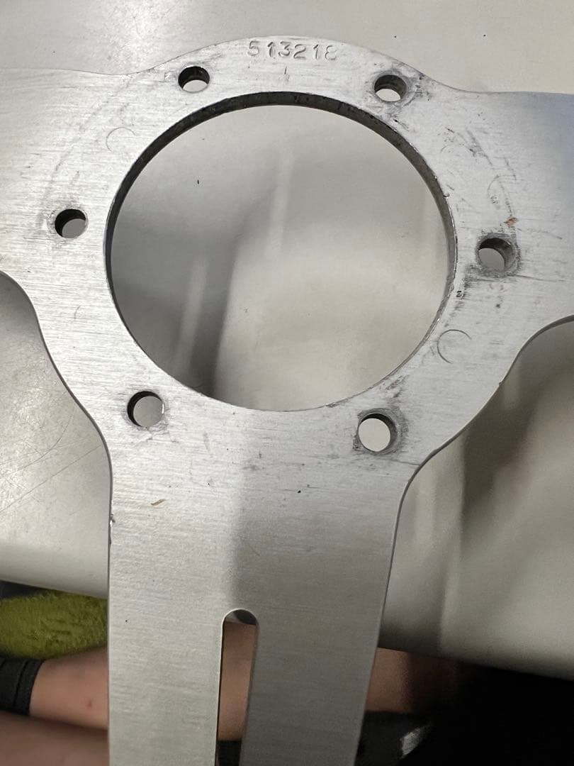 ナルディ？3スポーク ステアリング 本体 ボス付き