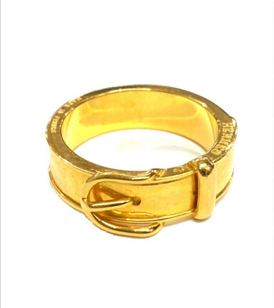 HERMES エルメス サンチュール スカーフリング 指輪 箱付き