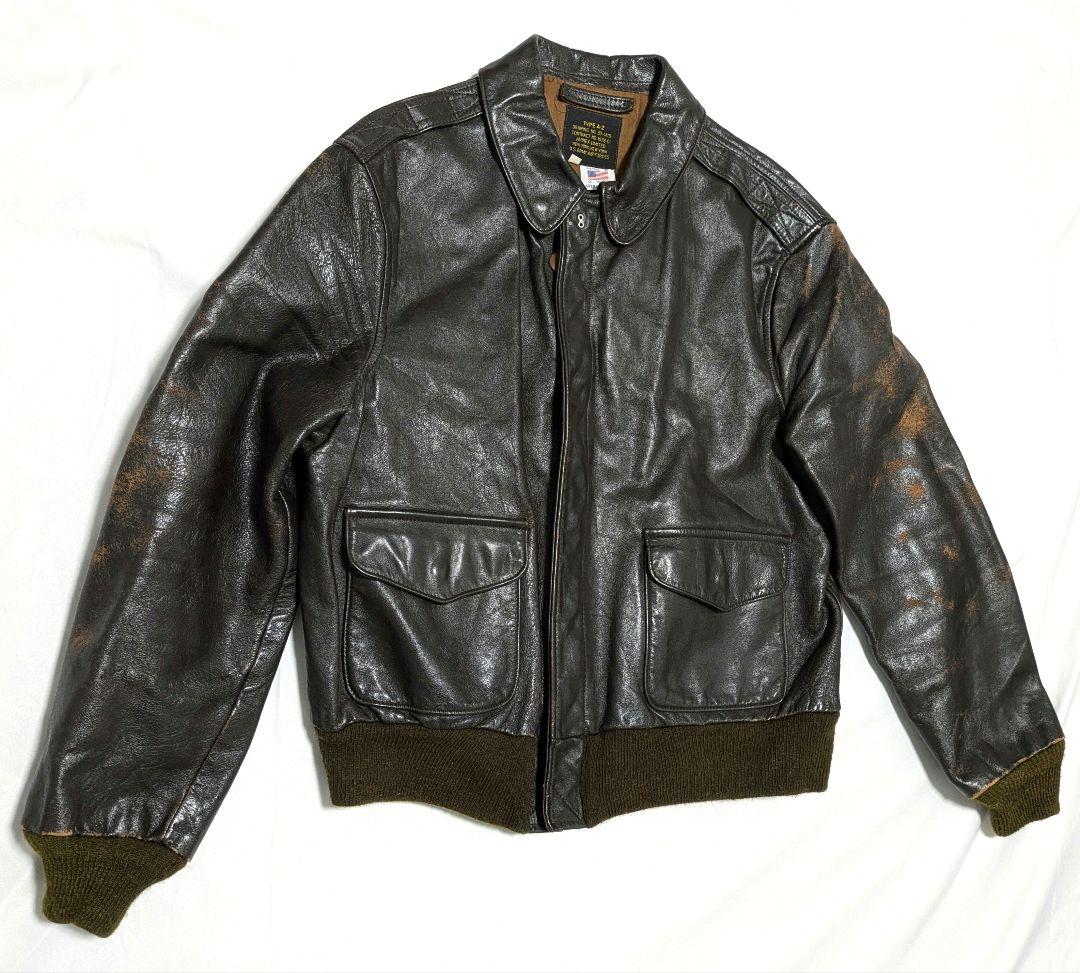 AVIREX ホースハイド A-2 レザージャケット 馬革　A2　44