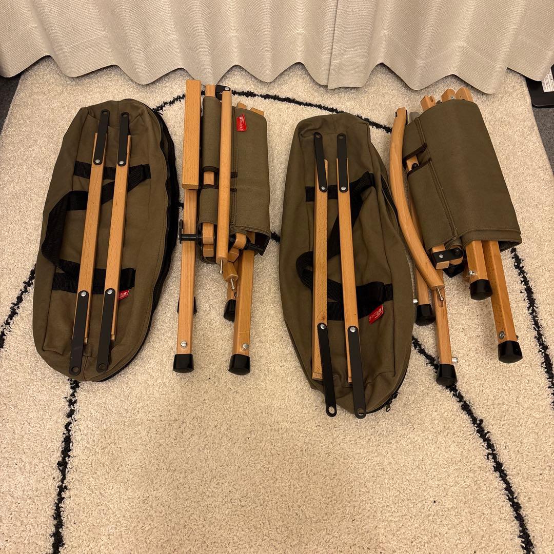 【2脚セット】フィールドア クラシックチェア