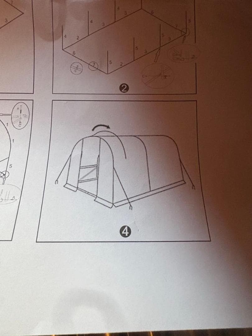 TUIYIDDIビニールハウス 農業園芸用日本語説明書付き3×2×2