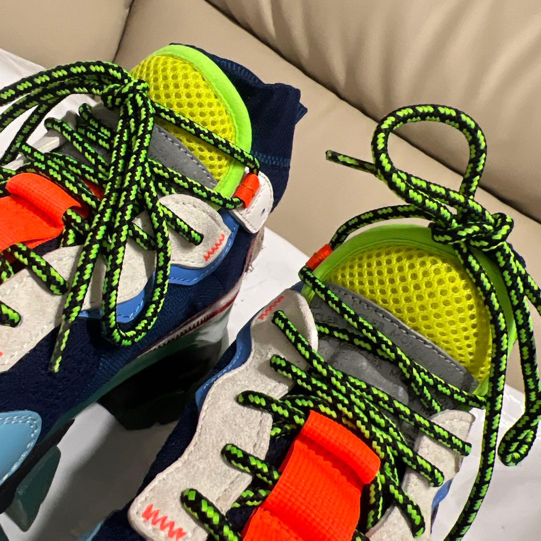 美品 MONCLER スニーカー モンクレール