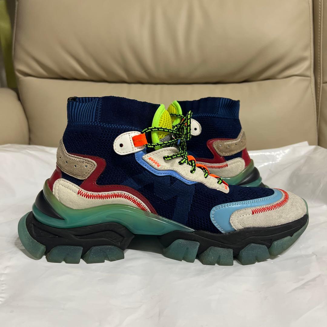 美品 MONCLER スニーカー モンクレール