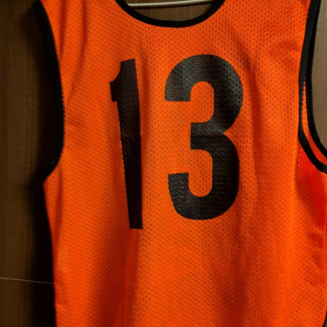 adidas ゲームビブス KIRIN オレンジ 非売品 15番〜31番 17枚