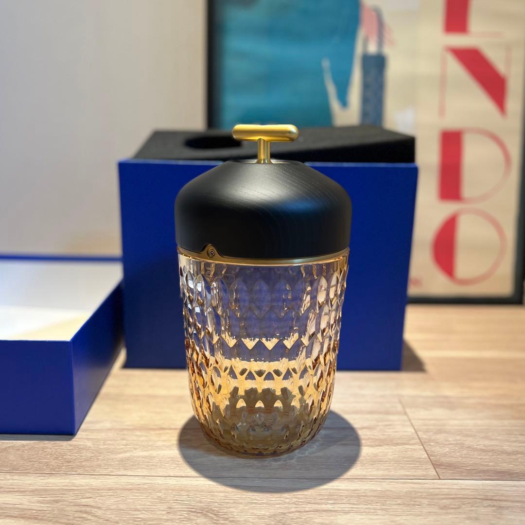 新品】エルメス サンルイ フォリア どんぐりランプ ポータブルランプ