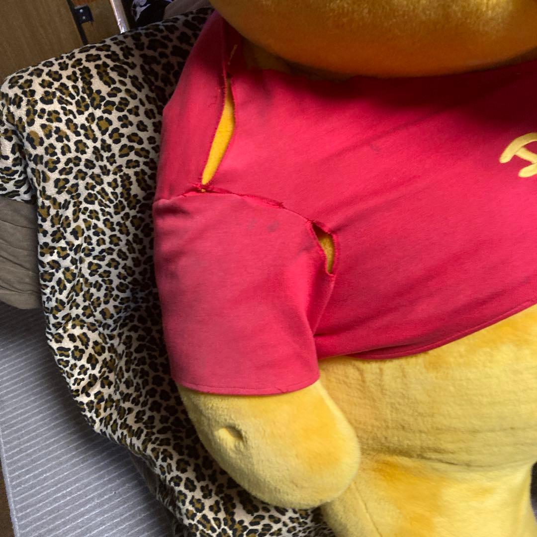 超特大くまのプーさんぬいぐるみ値下げ交渉可