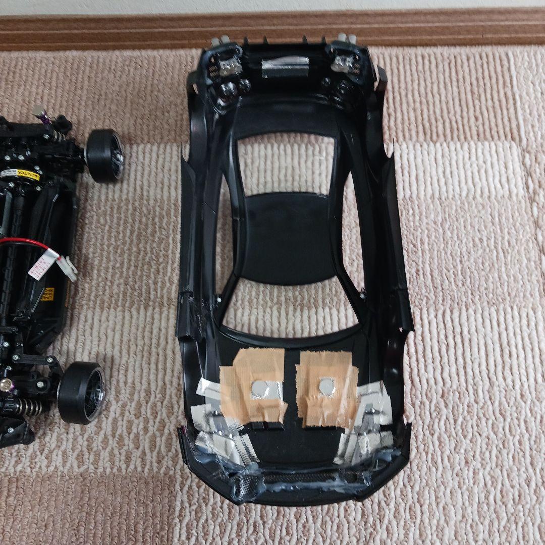 タミヤ TT02 シャーシ、GT-R R35 リバティウォークボディ - メルカリ