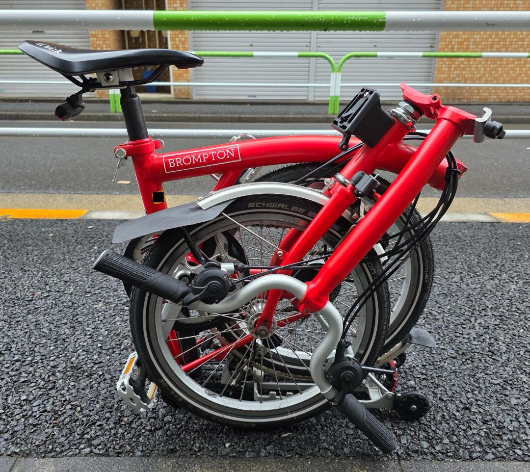Brompton M6R ／ 2017年モデル ／ 整備済み・新タイヤ装着