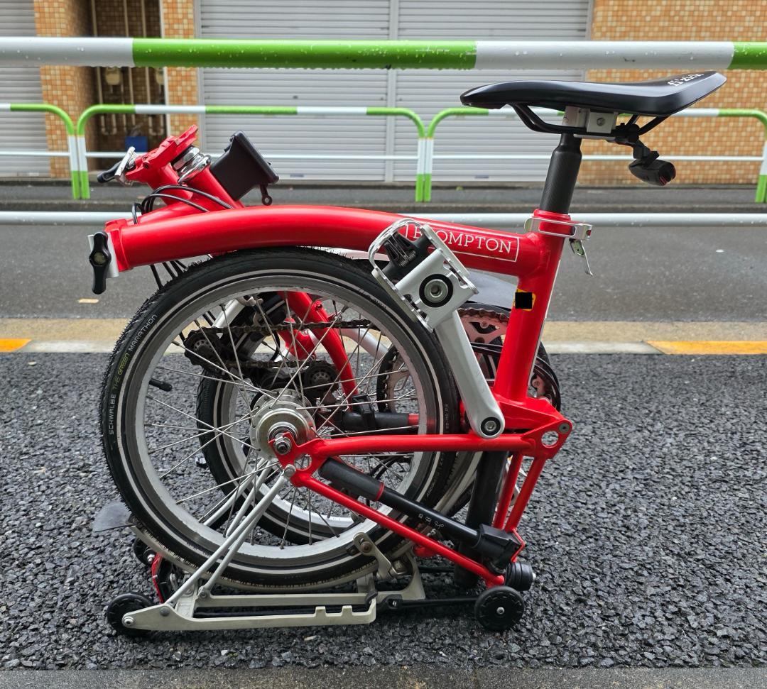 Brompton M6R ／ 2017年モデル ／ 整備済み・新タイヤ装着