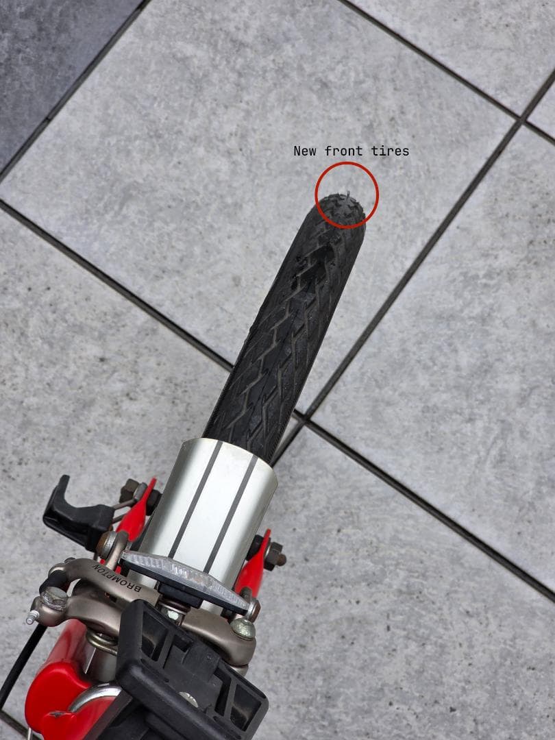 Brompton M6R ／ 2017年モデル ／ 整備済み・新タイヤ装着