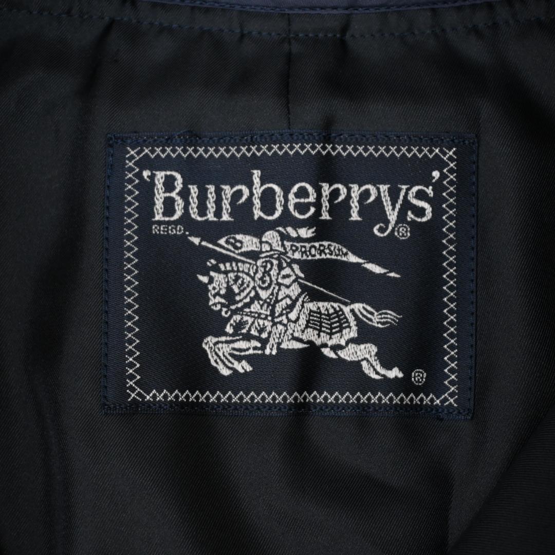 47946★年 バーバリーズ ステンカラーコート ライナー付き ノバチェック*