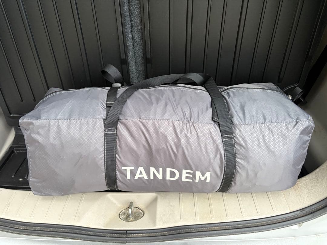 DOD ライダーズタンデムテント グレー