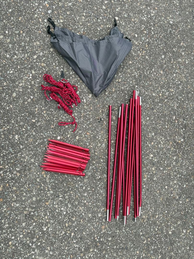 DOD ライダーズタンデムテント グレー