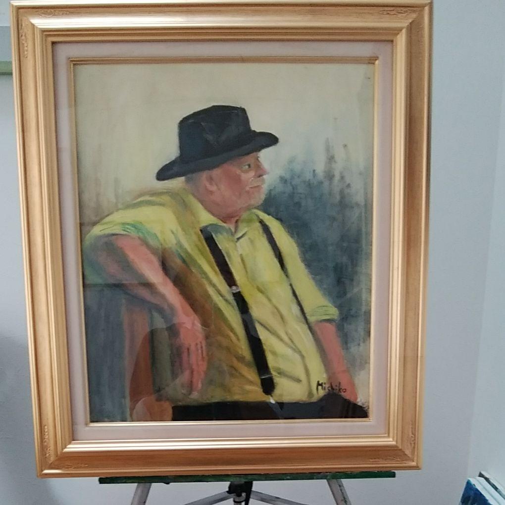 油彩人物画 8号