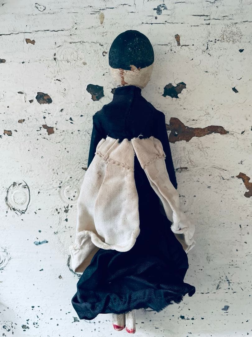 ¨*•.¸¸☆*・ アンティーク　ペグドール 17cm゜•*¨*•.¸¸☆*