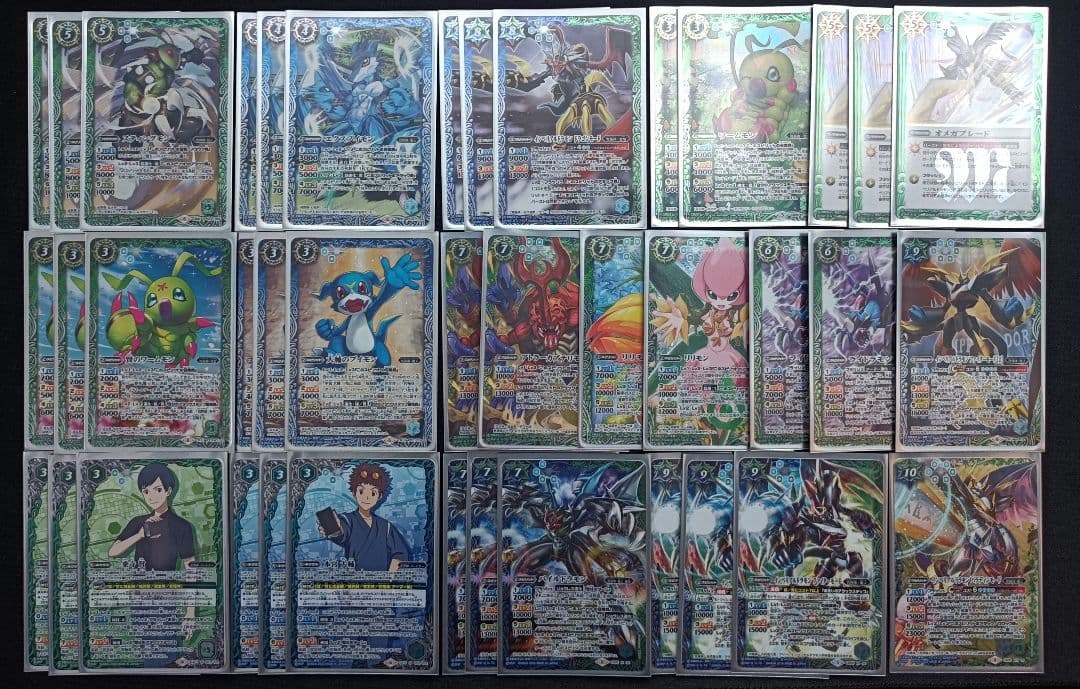 ウ*マ様 バトスピ　デジモンまとめ　デッキ3つ　　SECRET・パラレルあり
