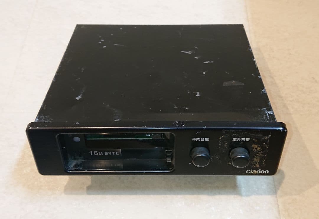 観光バス 路線バス 廃品 クラリオン 音声合成 音声合成装置 CA-2010 ③