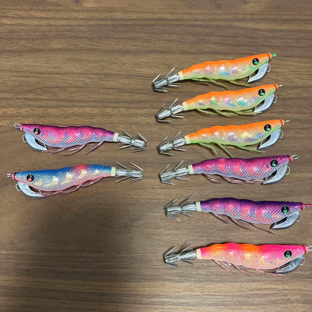 廃盤カラー デュエル EZ-Q キャスト 2.5号 8本セット