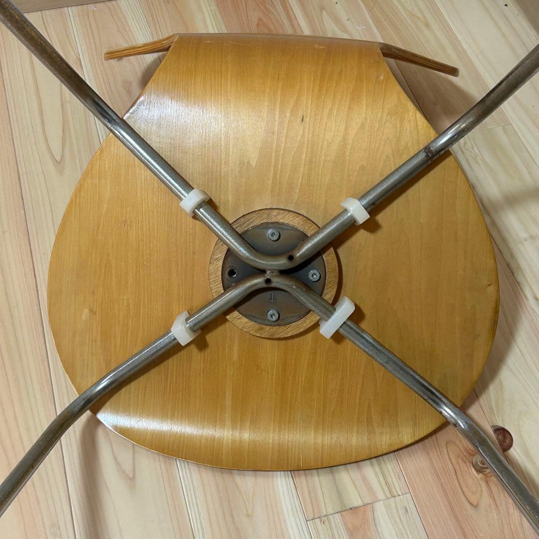 デンマーク　danerka スタッキングチェア　ダイニングチェア