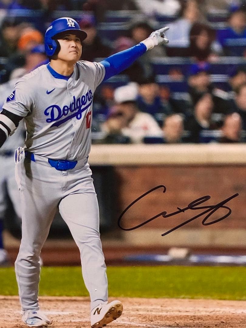 テ*ナ様 貴重！新品未使用！大谷翔平　　　　直筆サイン入フォト保証書付