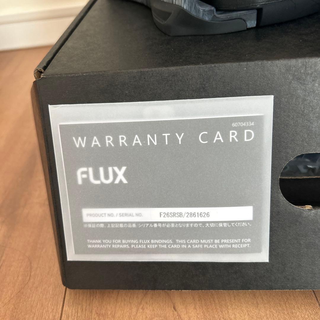 FLUX SR ビンディング 25-26'(今週限りの限定価格)