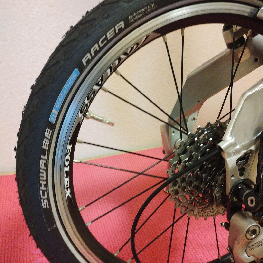 BDー1 完組ホイール交換済 カスタマイズ多数 新品三ケ島製ペタル取り付け済