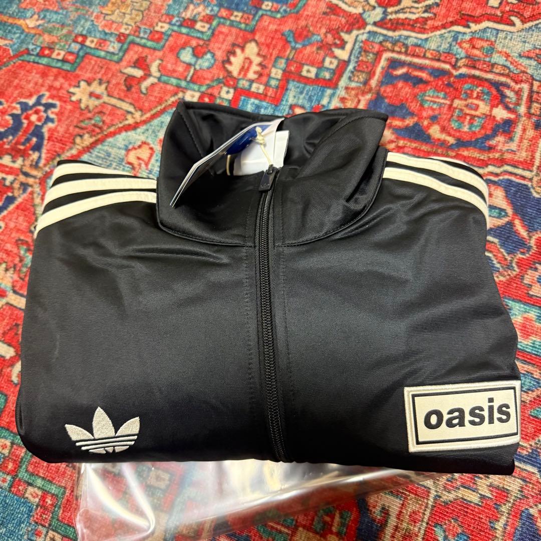 ADIDAS x OASIS ツアー ファイヤーバード トラックトップ L