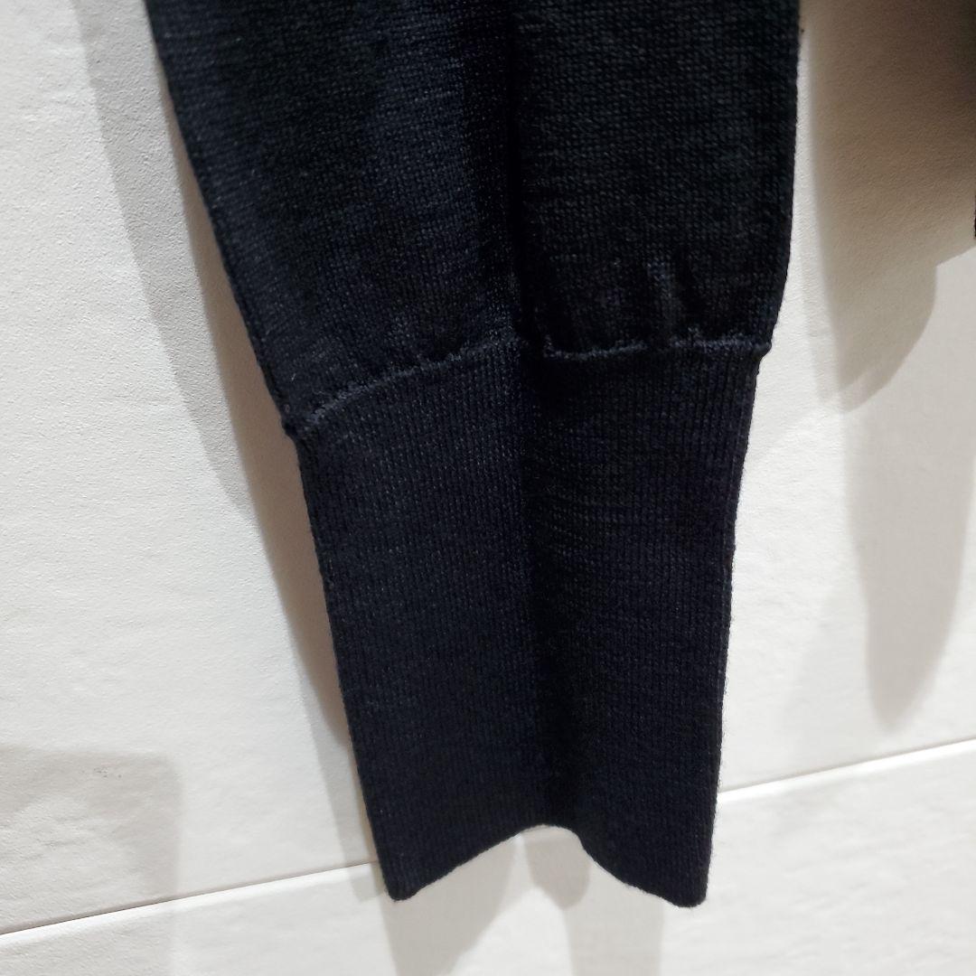 JOHN SMEDLEY 英国製 ブラック 30G ニット