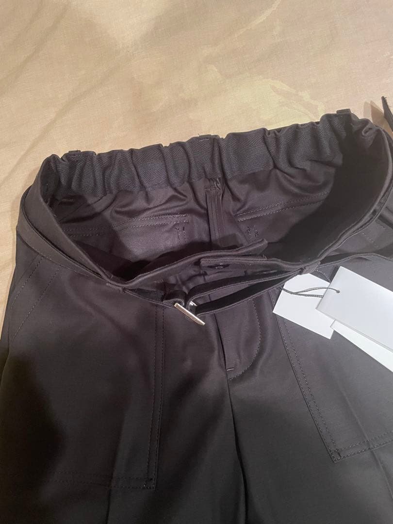 sacai×wtaps Cotton Back Satin Pants 1 新品