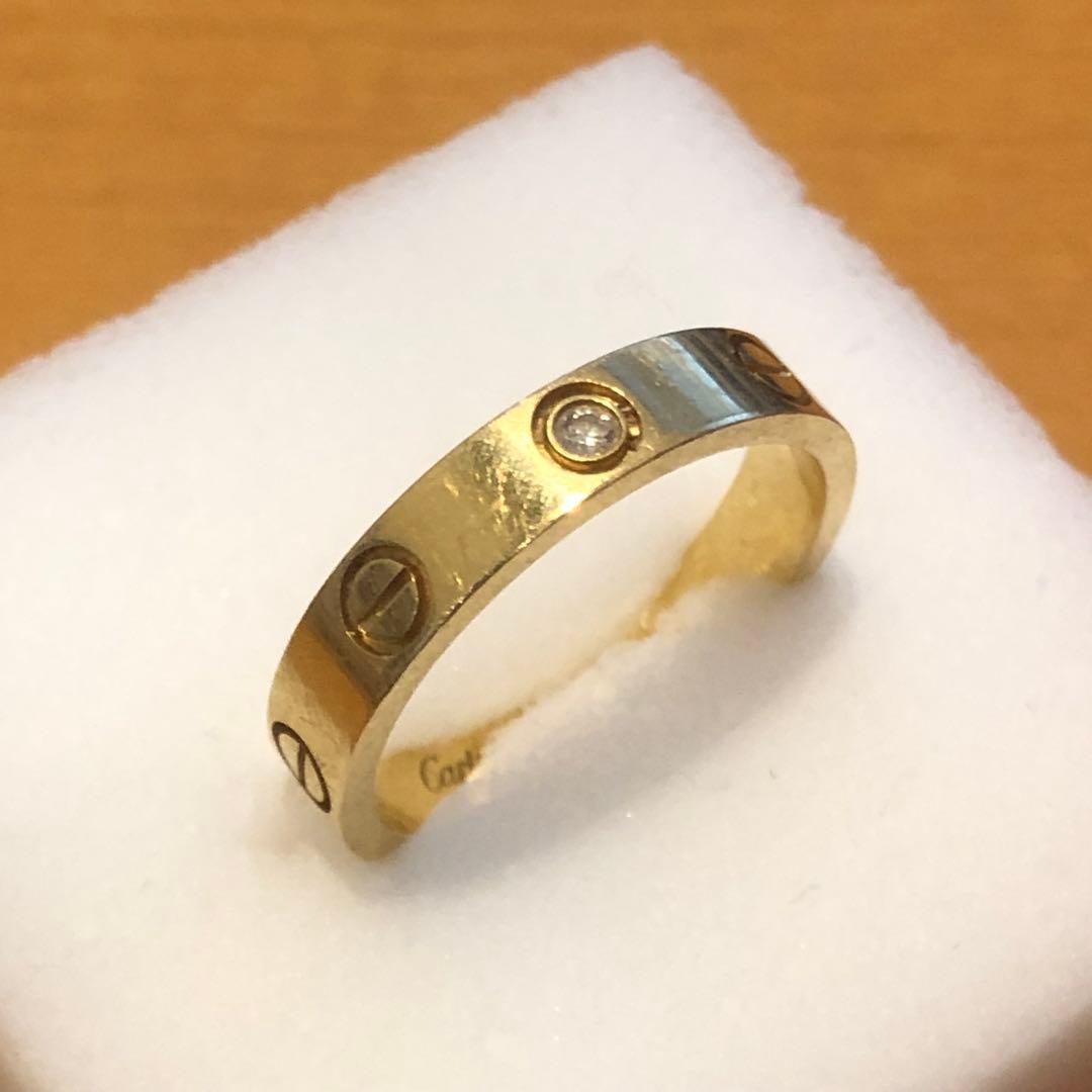 750カルティエ1Pダイヤラブリング #55 32H2601 - メルカリ