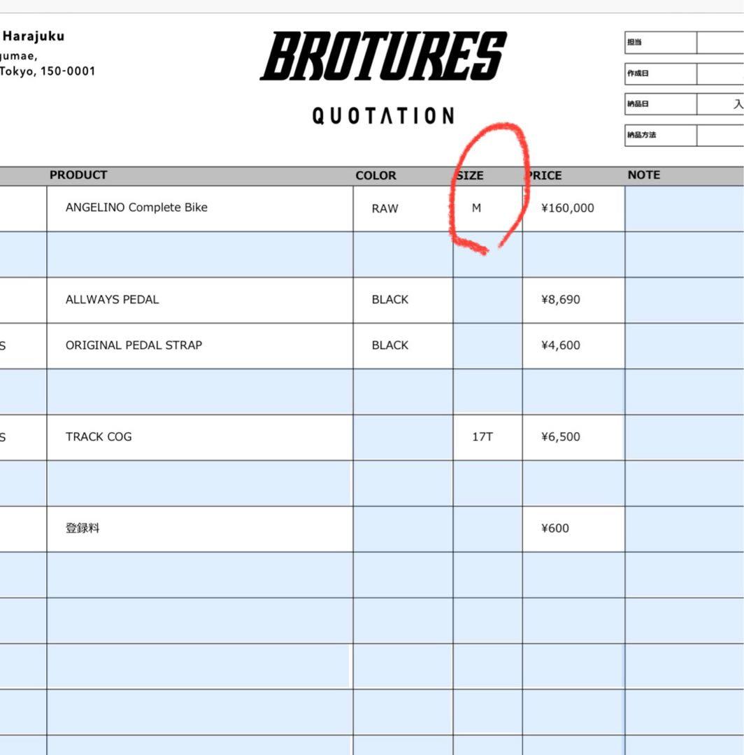 LEDAER ANGELINO Mサイズ