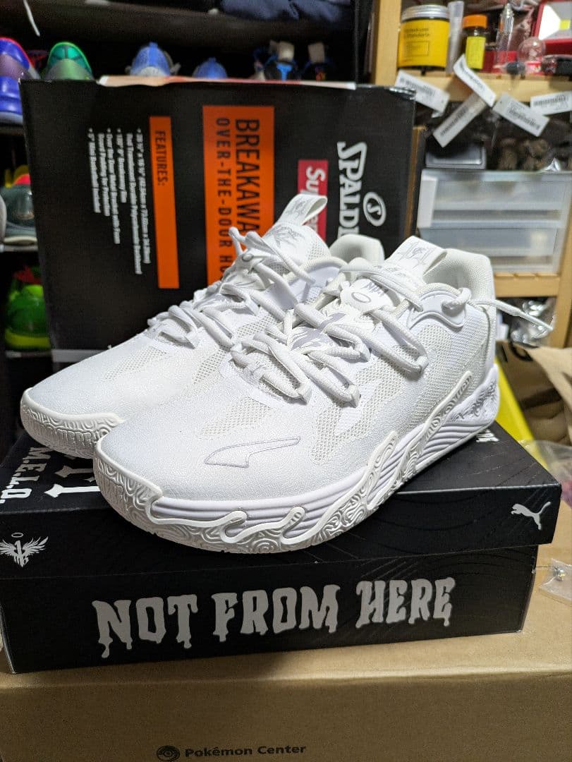 シューズ(男性用) PUMA MB.03 LO \"WHITE\" 26.0CM