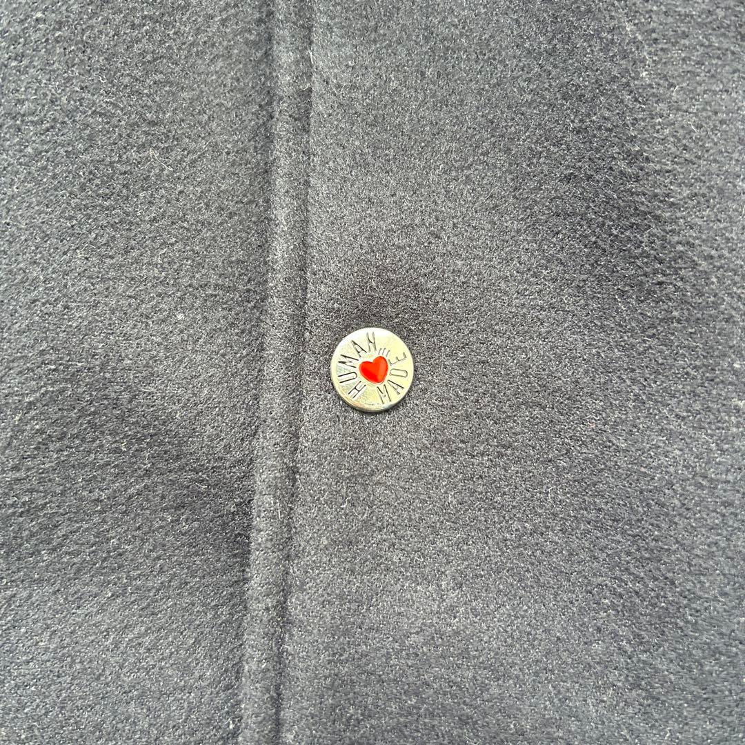 大きいサイズ２XL　ヒューマンメイド　スタジャン　ハート　メンズ　キルティング