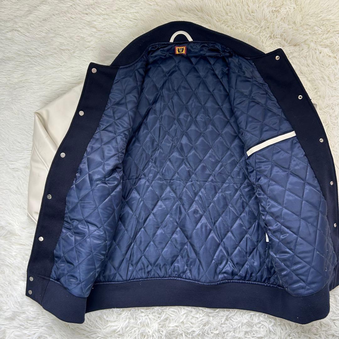 大きいサイズ２XL　ヒューマンメイド　スタジャン　ハート　メンズ　キルティング