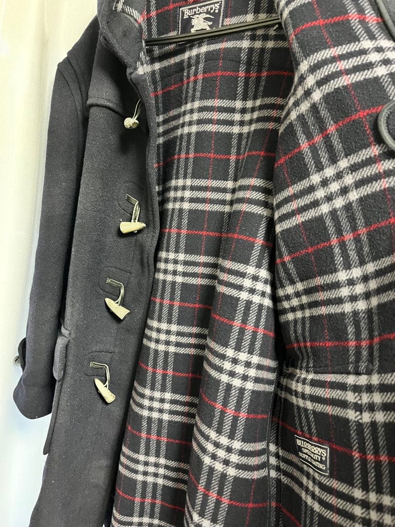 Burberry ダッフルコート ネイビー ウール