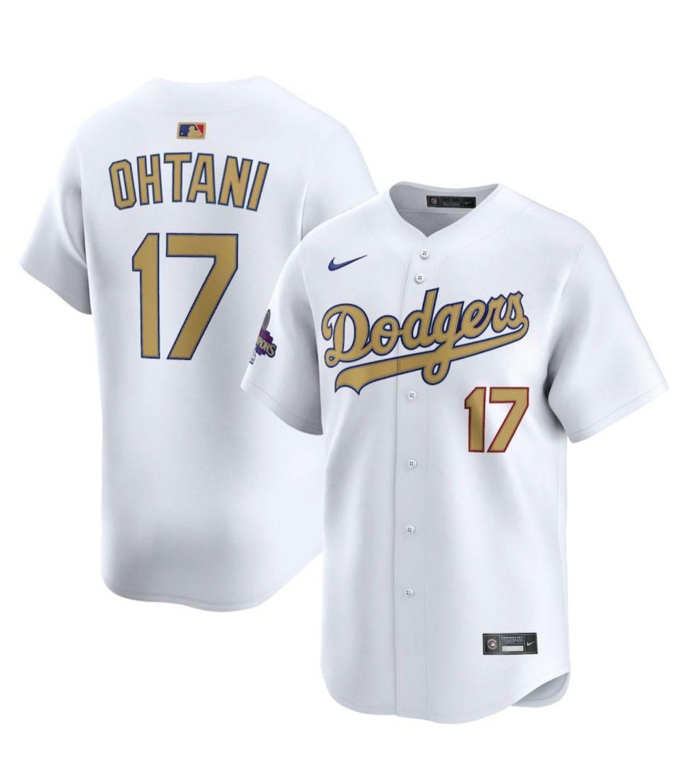 2点セット！】ドジャース ゴールドユニフォーム 大谷翔平＆フリーマン