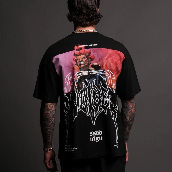 新品未開封 ダルクスポーツ M ストリートファイター Tシャツ 豪鬼