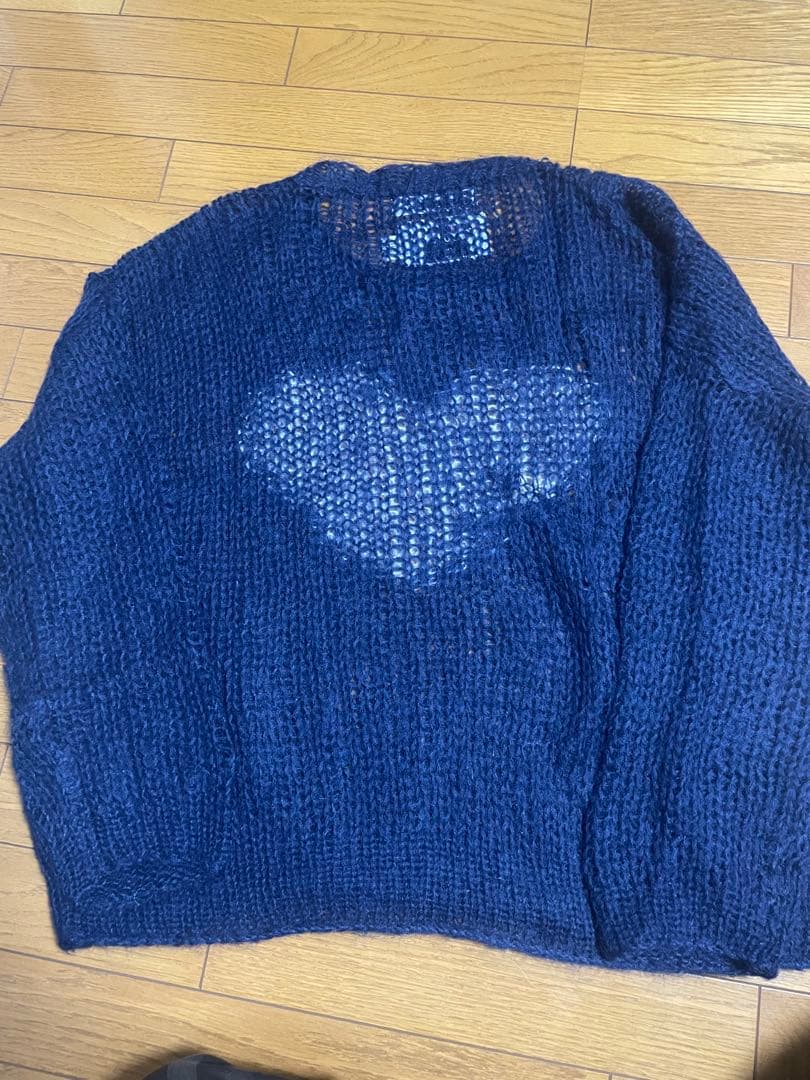 a*e様 DAIRIKU / ダイリクHeart Mohair Knit Pul