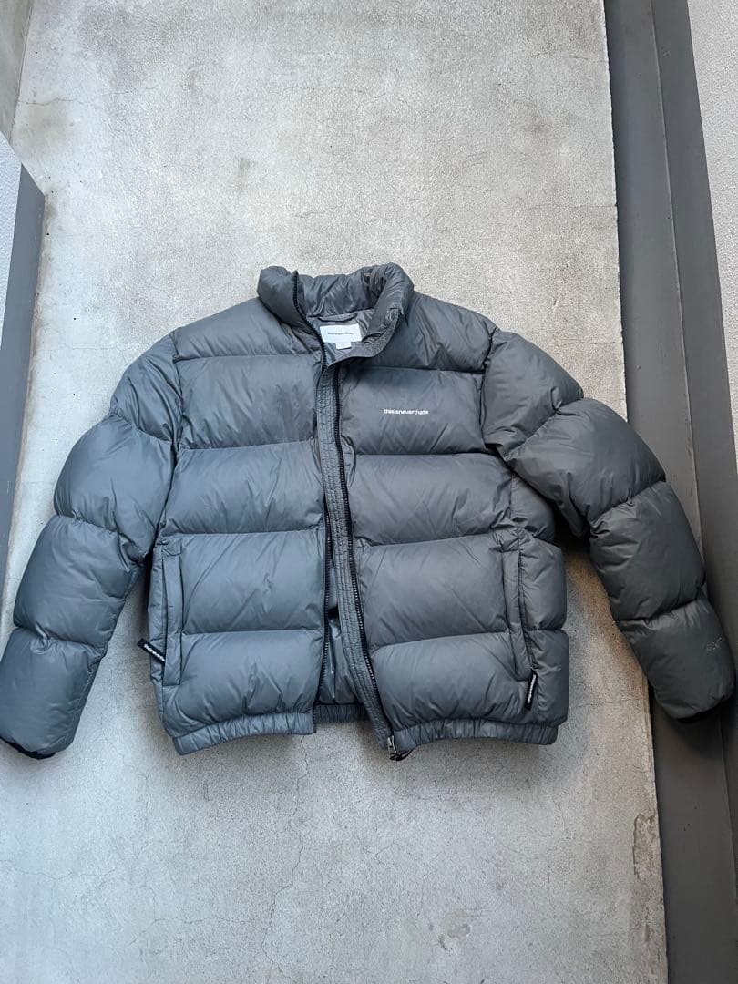 Thisisneverthat ネバザ ダウンジャケット グレー S