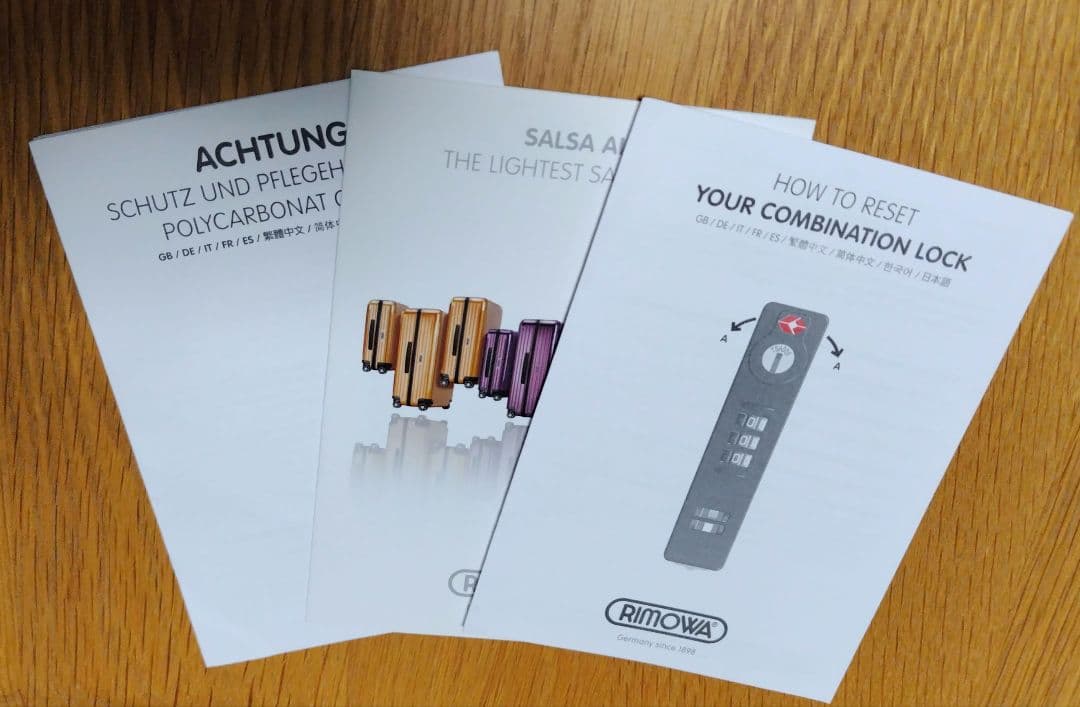 RIMOWA リモワ サルサエアー 4輪　　アイスブルー　65L 〚廃盤 希少〛