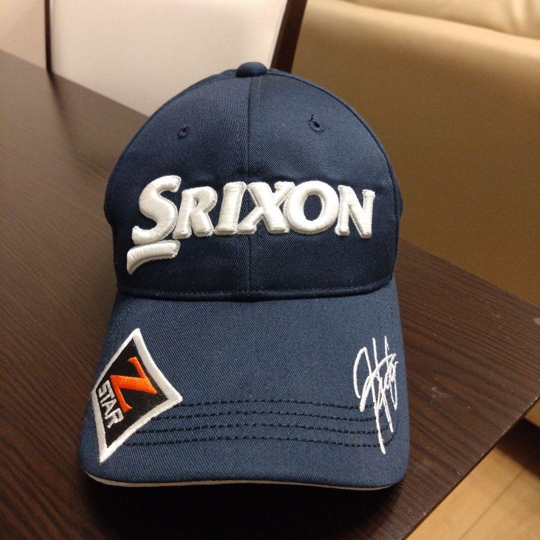 Srixon サイン入り ネイビーキャップ - メルカリ