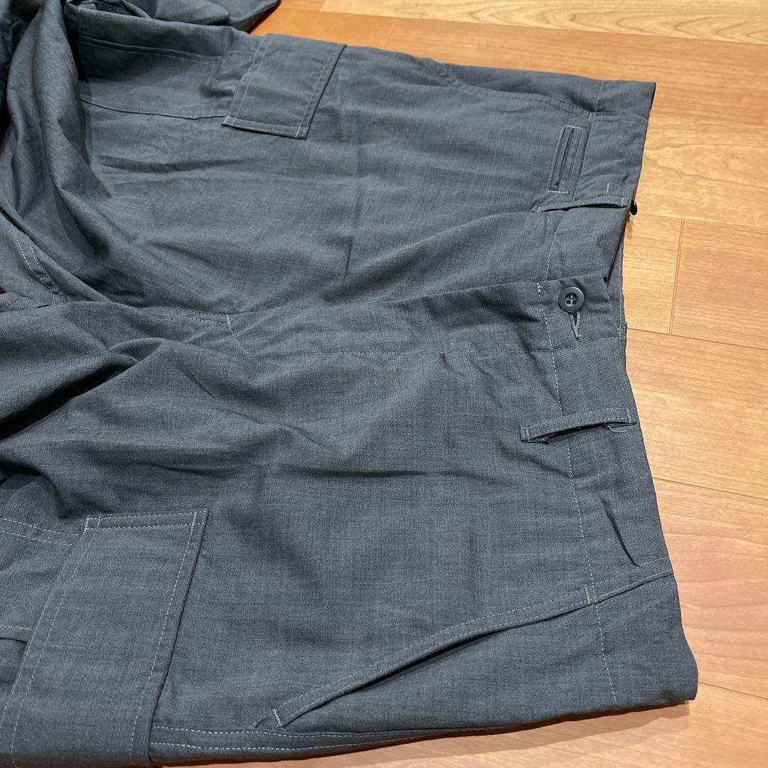グラフペーパー ウールミリタリーカーゴパンツ グレー サイズ2
