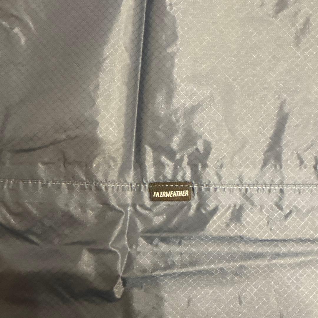 FATMEATHER ネイビー レインウェア ポンチョ